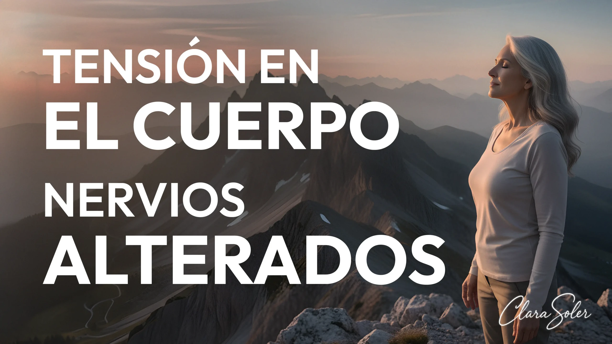 Meditación guiada para aliviar tensiones y nervios por estrés