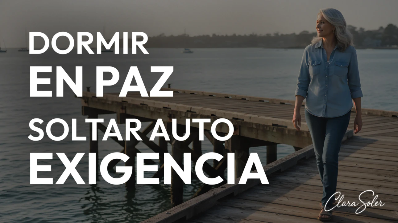Meditación para liberar autoexigencia nocturna y descansar
