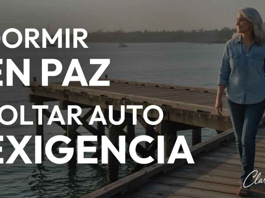 Meditación para liberar autoexigencia nocturna y descansar