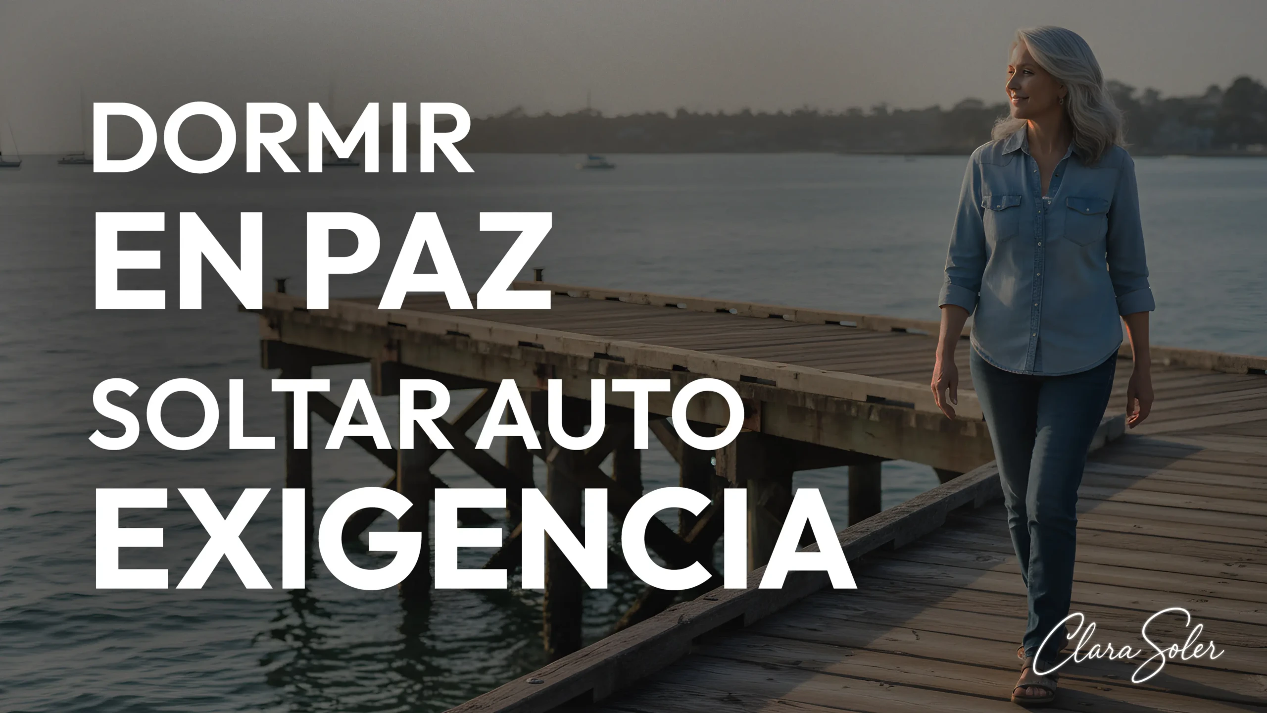 Meditación para liberar autoexigencia nocturna y descansar
