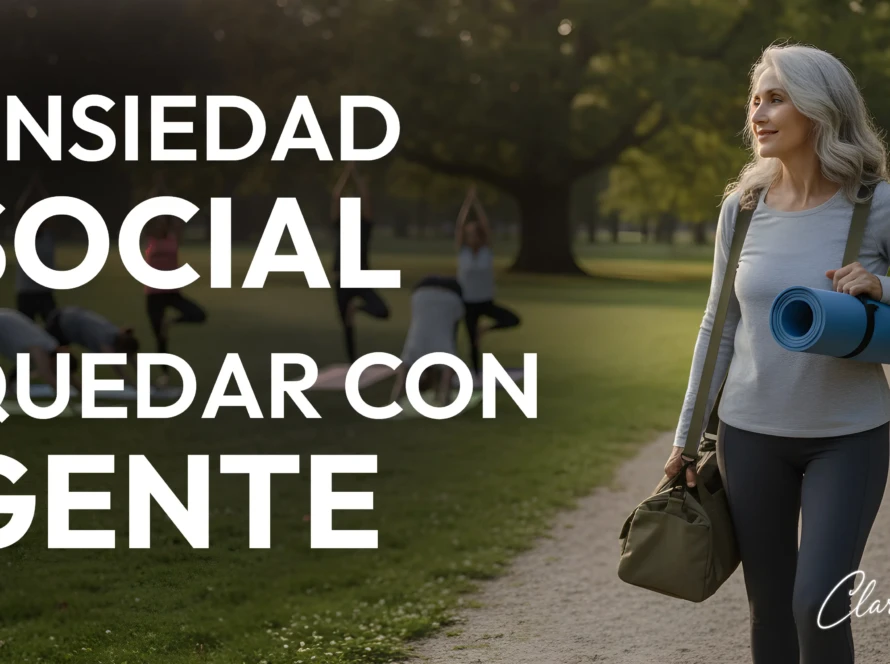 Meditación para calmar la ansiedad social tras socializar.
