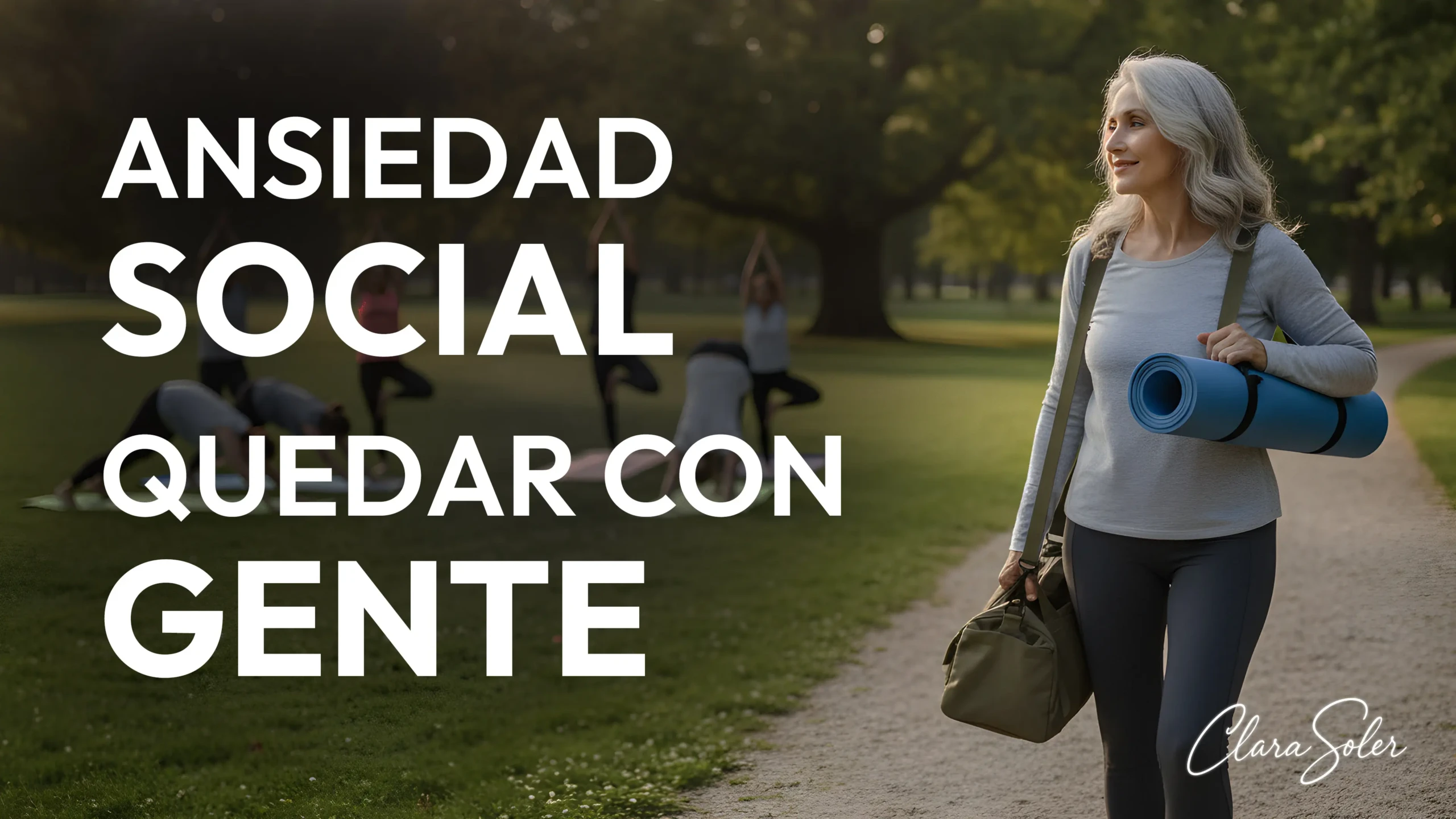 Meditación para calmar la ansiedad social tras socializar.