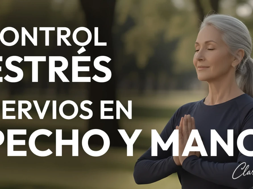 Meditación guiada para aliviar nervios en manos y pecho.