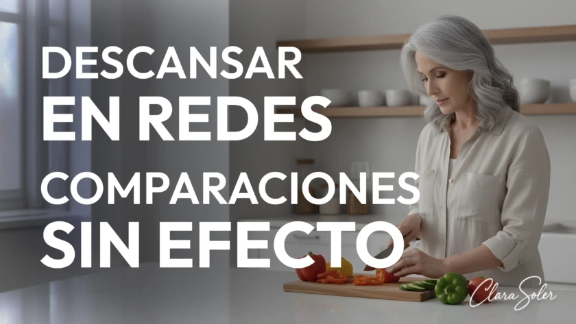 Meditación para soltar comparaciones y descansar de redes sociales