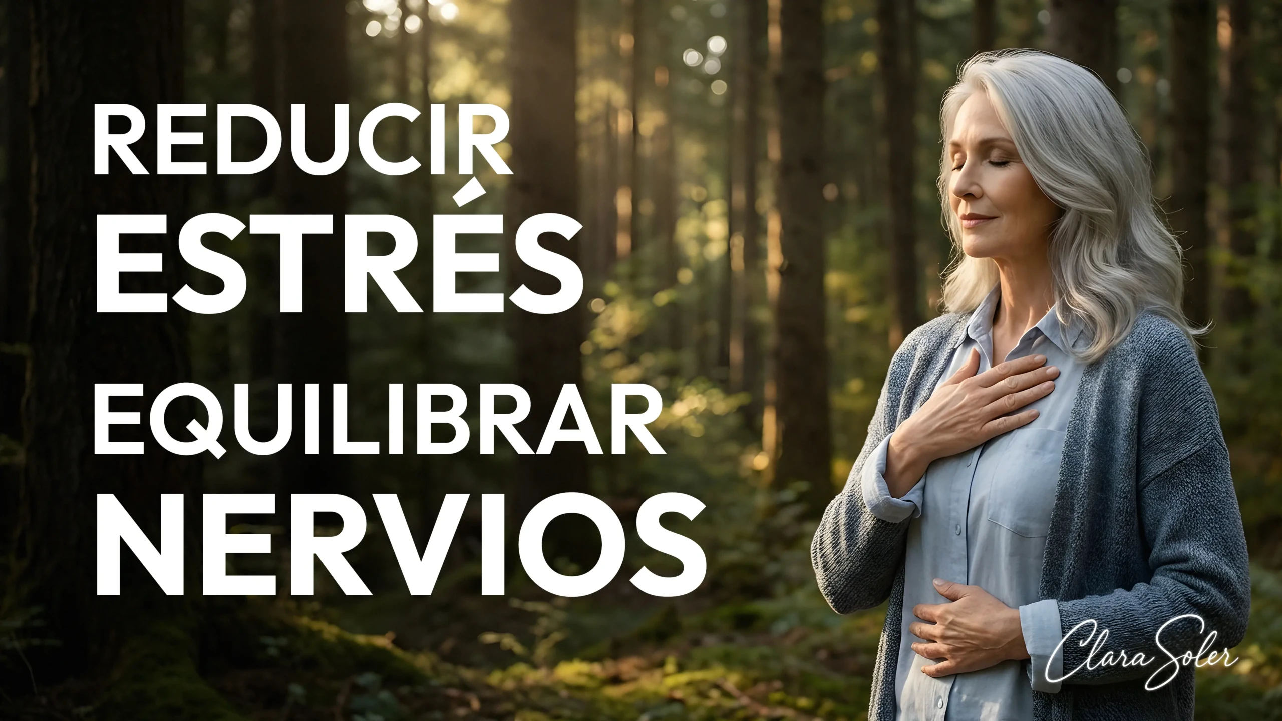 Mente serena en aislamiento, meditando ante el estrés crónico