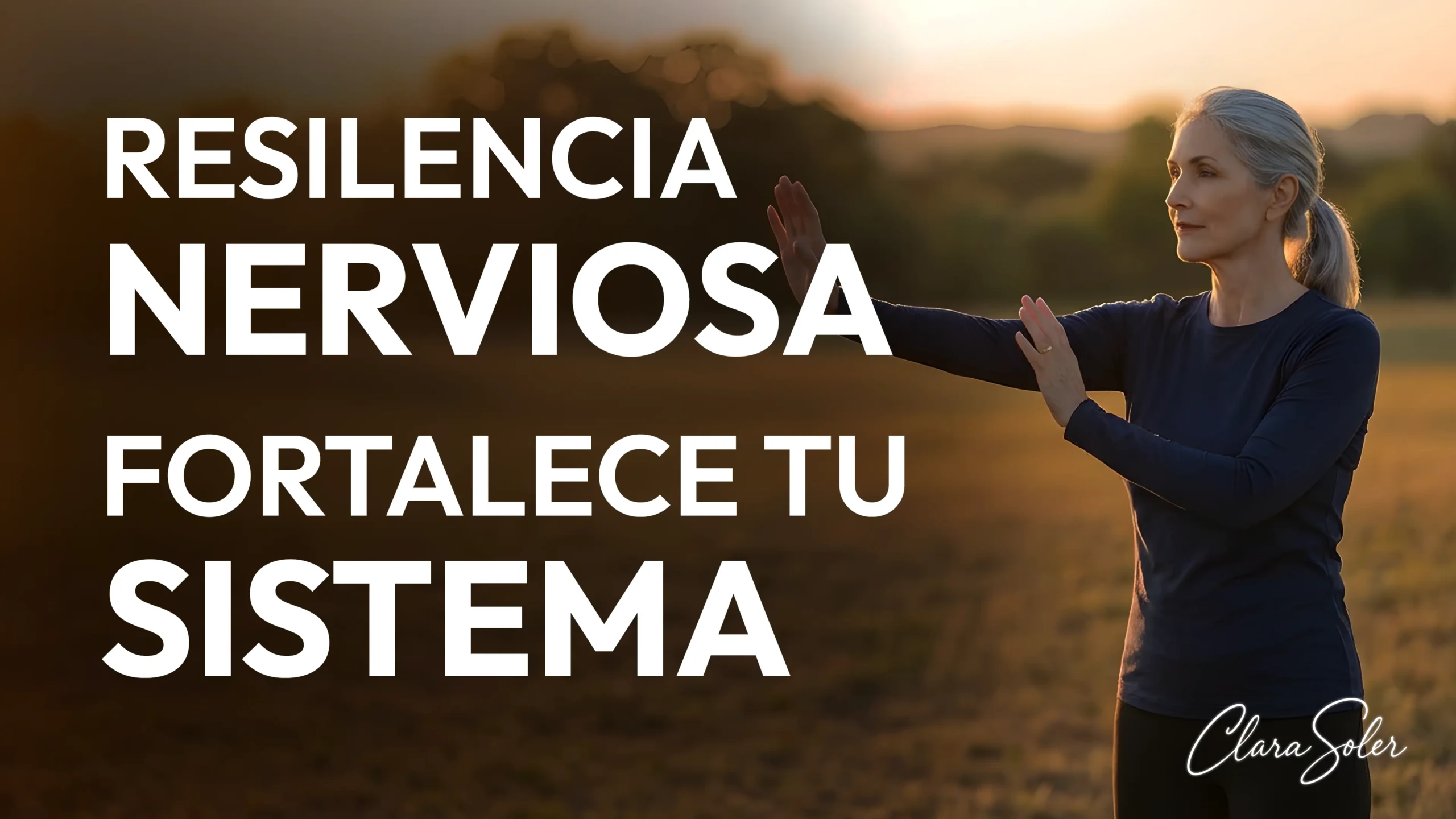 Imagen representativa de la resiliencia nerviosa y bienestar